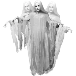 Haunted Hill Farm 5.6-ft Freestanding Moaning Ghost Animatronic