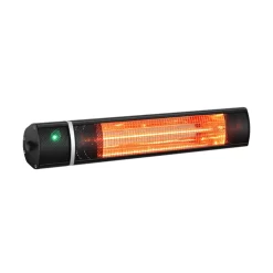Mondawe 5000-BTU 120-Volt Black Aluminum Electric Patio Heater