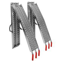 Stalwart 8.86-ft x 77-ft 2200-lb Capacity Arched Folding Loading Ramp