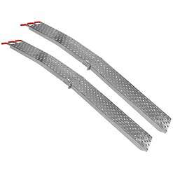 Stalwart 8.86-ft x 77-ft 2200-lb Capacity Arched Folding Loading Ramp