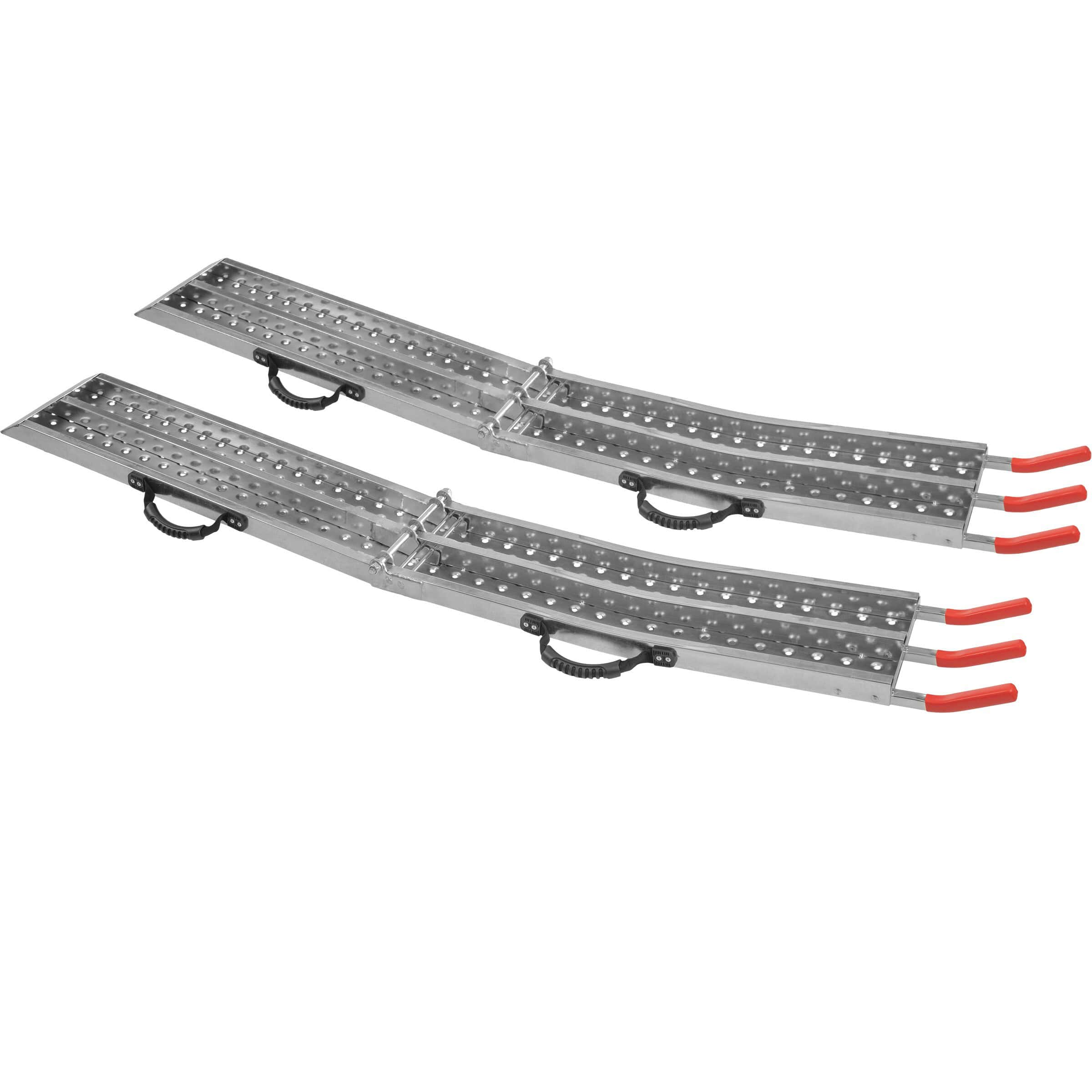 Stalwart 8.86-ft x 77-ft 2200-lb Capacity Arched Folding Loading Ramp