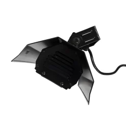 Well Traveled Living 5118-BTU 110-Volt Black Stainless Steel Electric Patio Heater