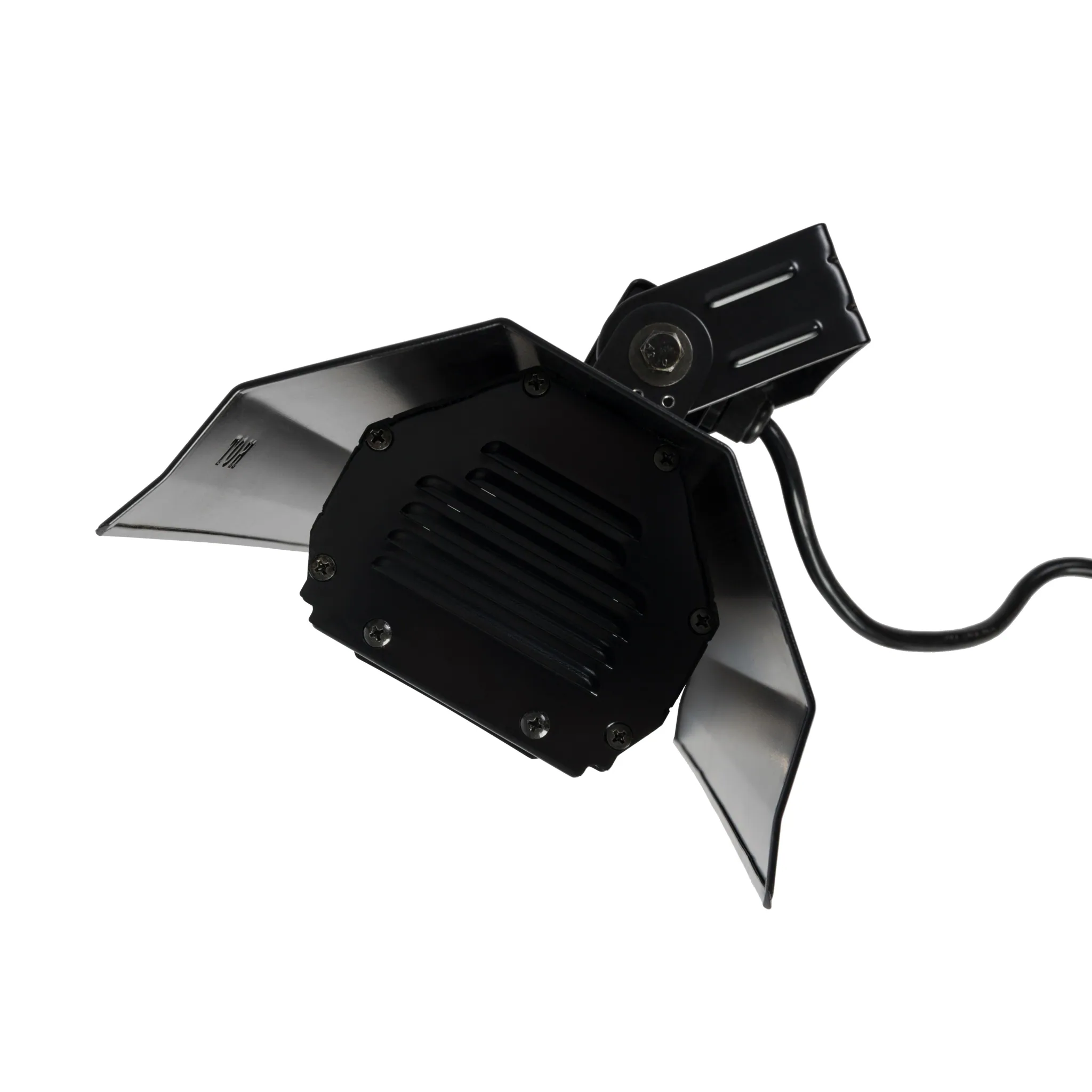 Well Traveled Living 5118-BTU 110-Volt Black Stainless Steel Electric Patio Heater