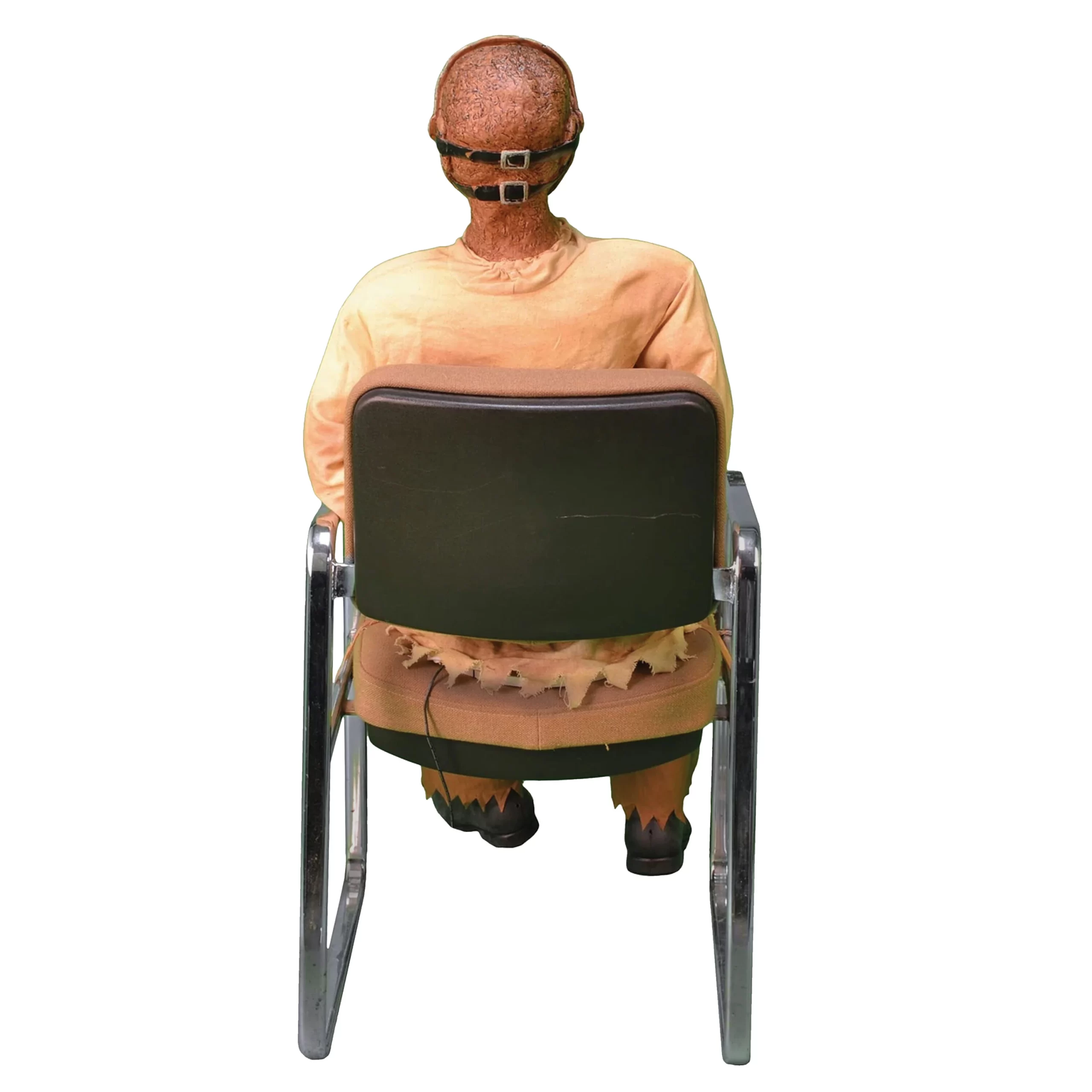 Haunted Hill Farm 4-ft Freestanding Motion Activated Prisoner Animatronic