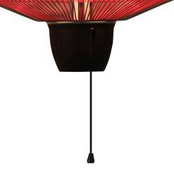 EnerG+ 5100-BTU 110-Volt Brown Aluminum Electric Patio Heater