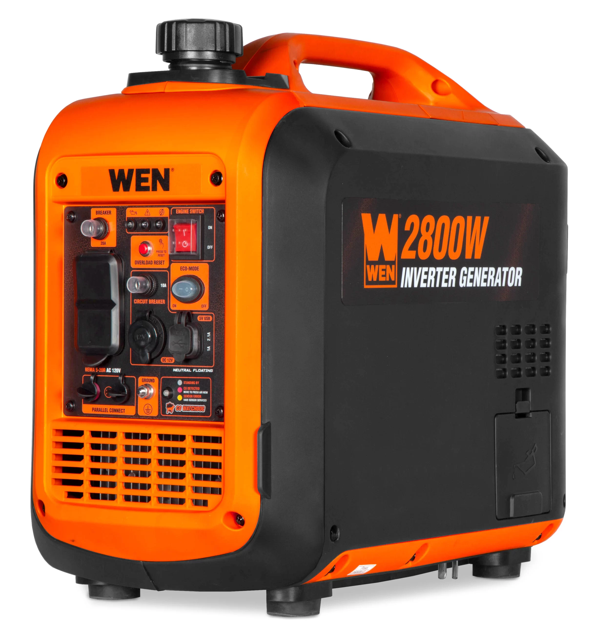 WEN Super Quiet Inverter 2250-Watt Single Fuel (Gasoline) Inverter Generator