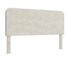 Better Homes & Gardens Juliet Full/Queen Boucle Headboard, Ivory