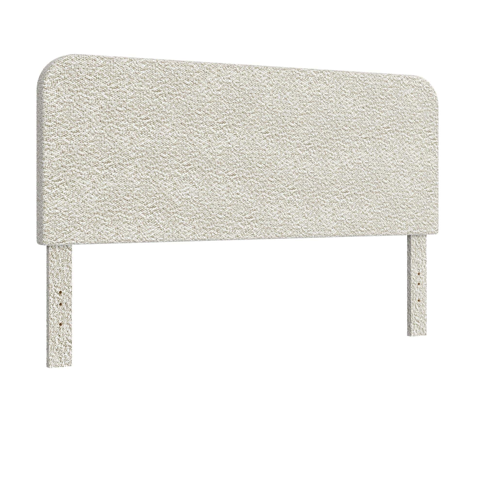 Better Homes & Gardens Juliet Full/Queen Boucle Headboard, Ivory