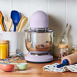 Beautiful 3.5 Qt Stand Mixer, Lightweight & Powerful with Tilt-Head, Lavender by Drew Barrymore