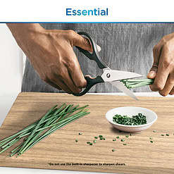 Ninja NeverDull Essential 12-Piece Stainless Steel Knife Set with Built-in Sharpener, K22012