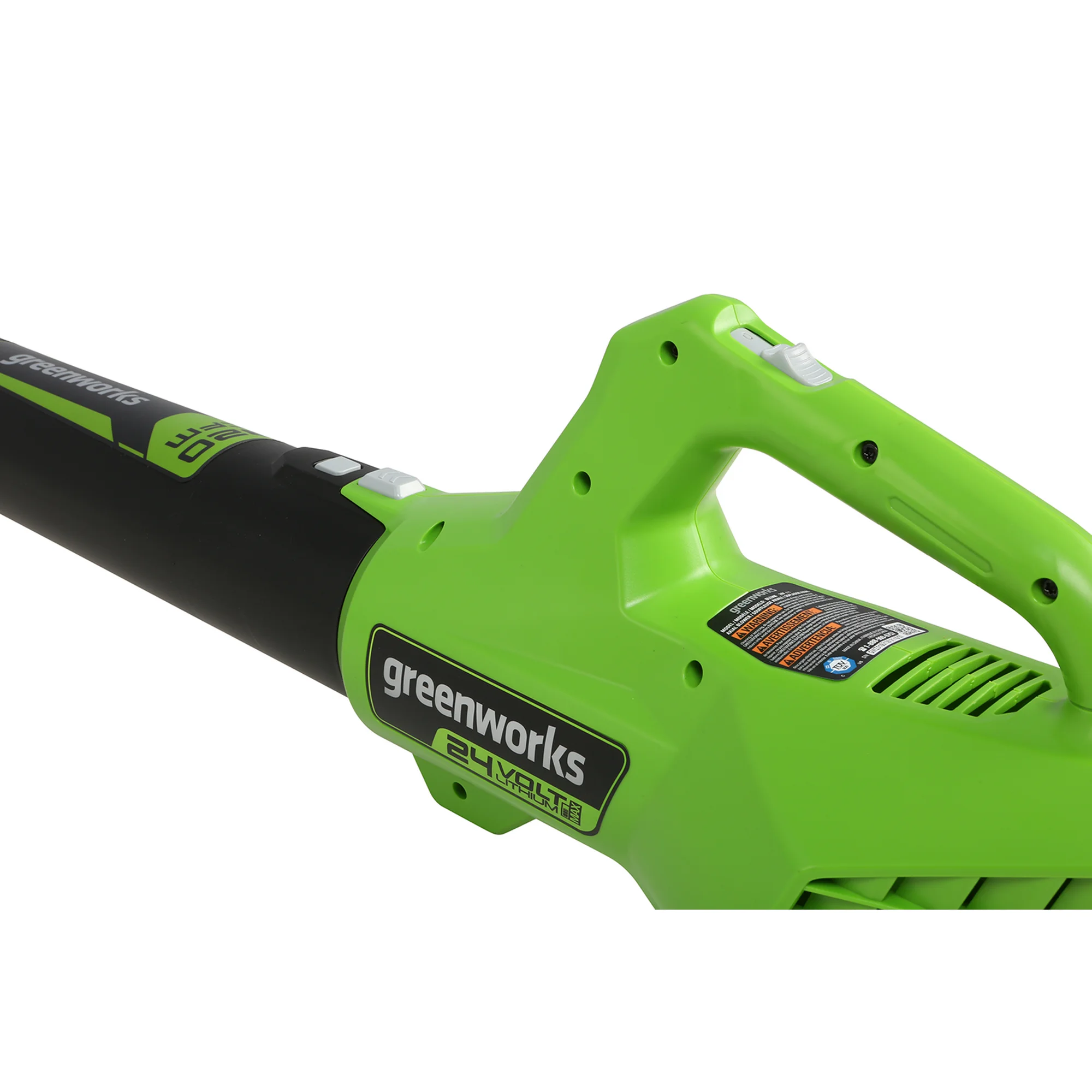Greenworks 24V Cordless Axial Blower (90 Mph / 320 Cfm) with 2Ah USB Battery & Charger 2415702 - Image 5