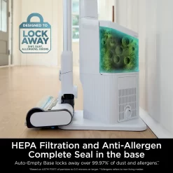 Shark Clean & Empty Cordless Stick Vacuum Cleaner & Auto-Empty System, Self Cleaning Brushroll, HEPA