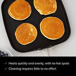 Scanpan Professional 11-inch by 11-inch Griddle