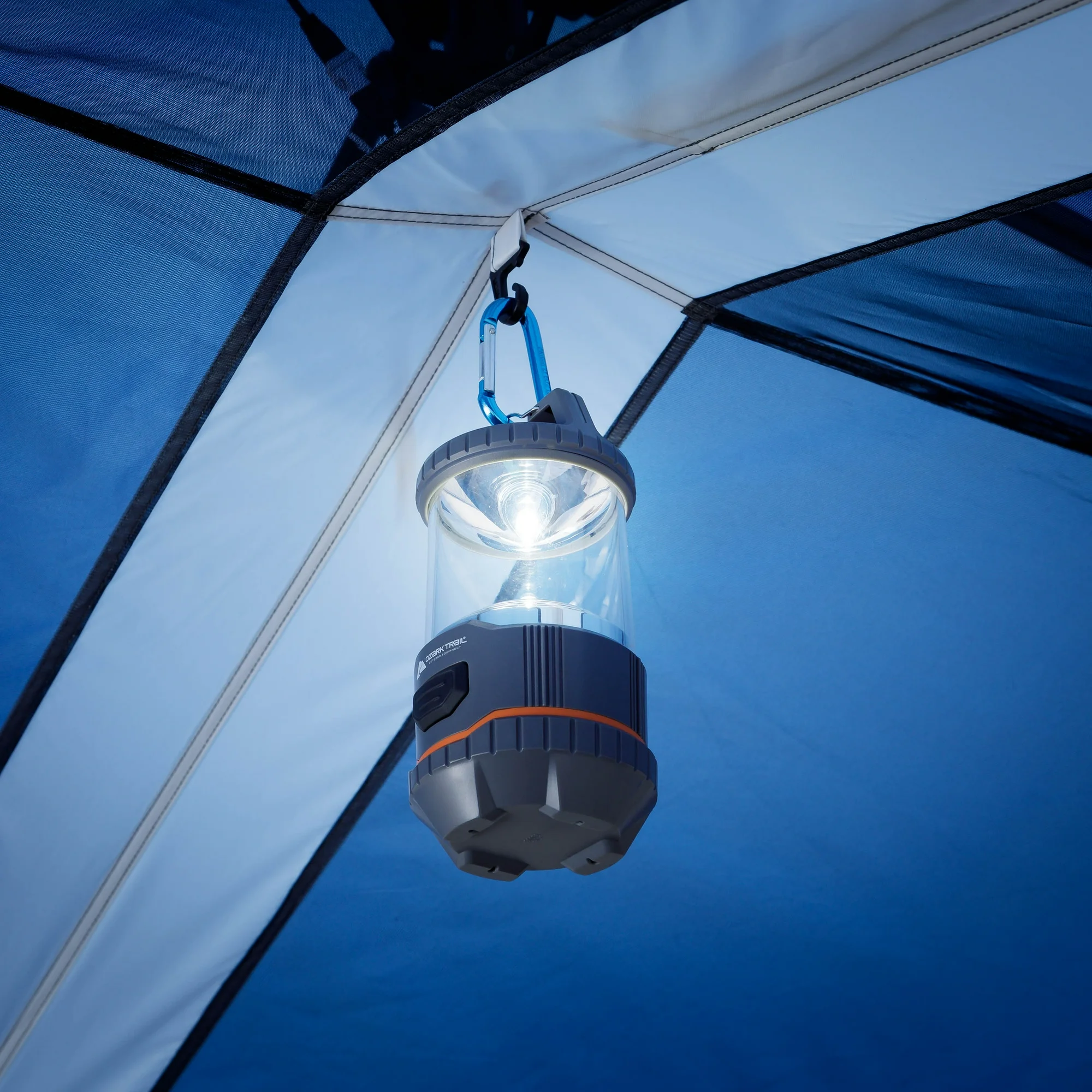 Ozark Trail 10-Person Cabin Tent with LED Lighted Poles - Image 6
