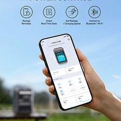 Anker SOLIX C300 Portable Power Station, Outdoor 288Wh LiFePO4 Battery, 300W (600W Surge) Solar Generator
