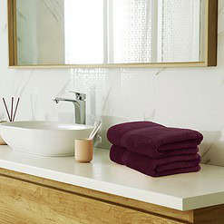 Utopia Towels 8-Piece Premium Towel Set, 2 Bath Towels, 2 Hand Towels, and 4 Wash Clothsm, Burgundy