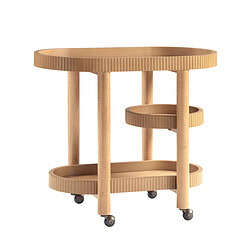 Beautiful Drew Bar Cart by Drew Barrymore, Warm Honey