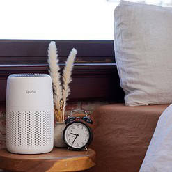 LEVOIT Air Purifiers for Bedroom Home, 3-in-1 Filter Cleaner with Fragrance Sponge, White