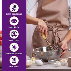 Kaluns 50 PCS Silicone Kitchen Utensils Set Complete Kitchen Set, Multicolor