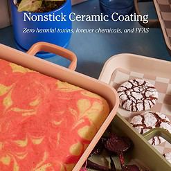 Our Place Griddle Pan - Versatile Nonstick Ceramic Sheet Pan & Stovetop Griddle, 5 Qt Capacity, Oven Safe up to 450°F, Char