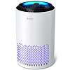 AROEVE Air Purifiers for Home, Air Purifier Air Cleaner For Smoke Pollen Dander Hair Smell Portable Air Purifier, MK01- White