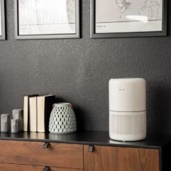 LEVOIT Core300-P Air Purifier for Home Allergies Pets Hair in Bedroom, Covers Up to 1095 ft² by 45W High Torque Motor, White