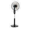 Amazon Basics 16-Inch 3-Speed Pedestal Floor Fan, Standing Fan for Home, Black