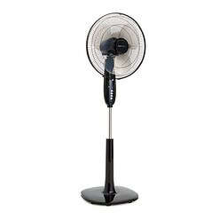 Amazon Basics 16-Inch 3-Speed Pedestal Floor Fan, Standing Fan for Home, Black