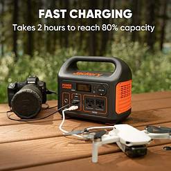 Jackery Portable Power Station Explorer 300, 293Wh Backup Lithium Battery, Solar Generator for Outdoors Camping Travel Hunting Blackout