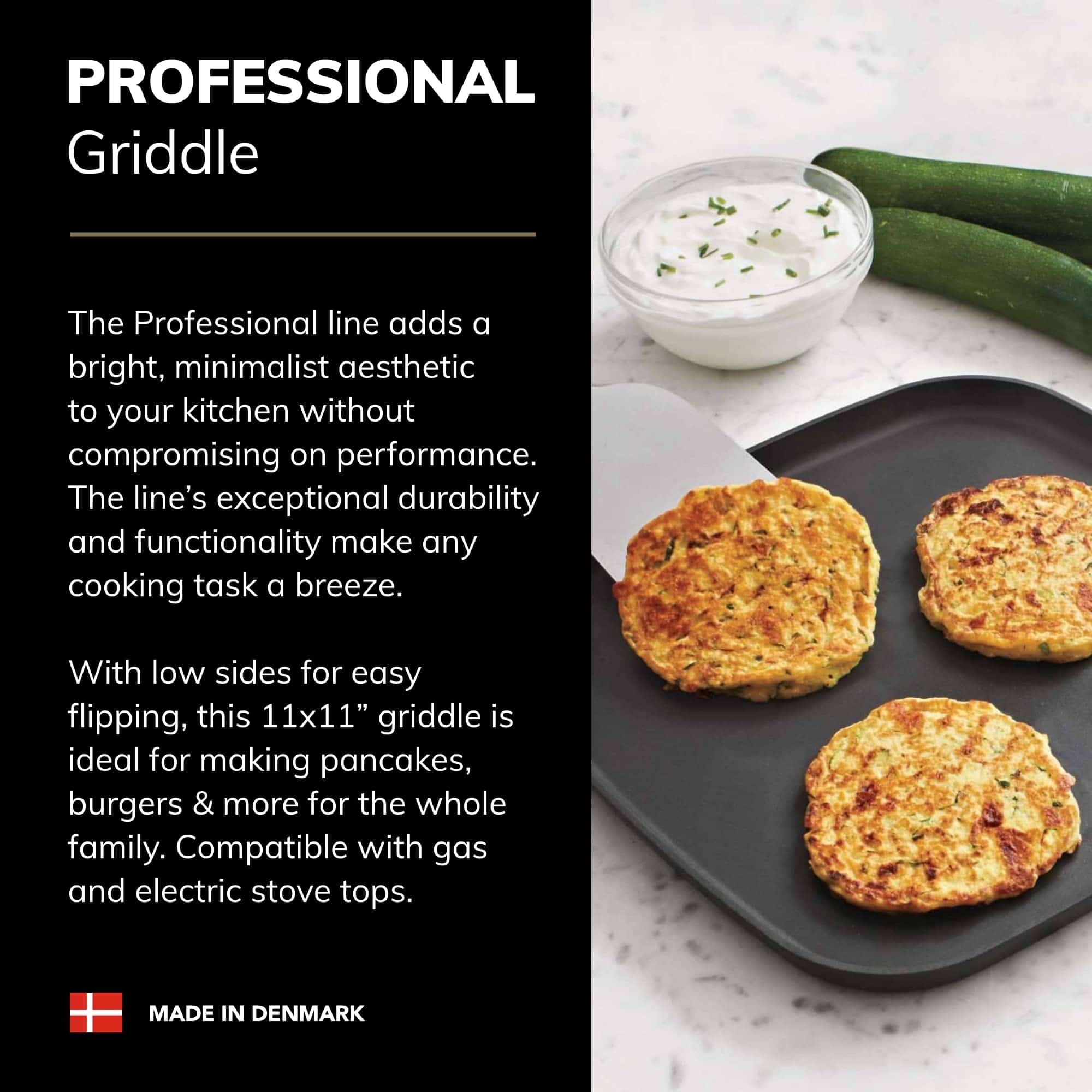 Scanpan Professional 11-inch by 11-inch Griddle