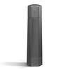 HexClad HexMill Salt Grinder, Professional Grade Heavy-Duty, Refillable, Aluminum Gunmetal Gray, Adjustable Ten Grind Settings