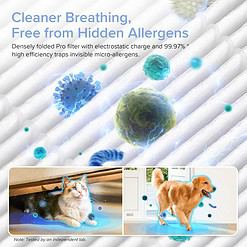 LEVOIT Air Purifiers for Home Large Room Bedroom Up to 1110 Ft², White