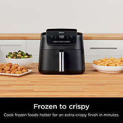 Ninja AF140 Air Fryer Pro XL 5QT Basket Air Fryer, 3-in-1 Functionality, Nonstick, 400°F Air Crisp Technology