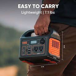 Jackery Portable Power Station Explorer 300, 293Wh Backup Lithium Battery, Solar Generator for Outdoors Camping Travel Hunting Blackout