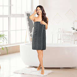 Utopia Towels 4 Pack Premium Bath Towels Set, 27 x 54 Inches, Grey