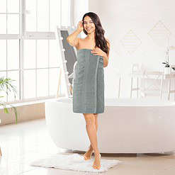 Utopia Towels 4 Pack Premium Bath Towels Set, 27 x 54 Inches, Cool Grey