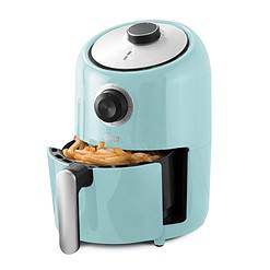 DASH Compact Air Fryer Oven Cooker with Temperature Control, Non-stick Fry Basket, Auto Shut off Feature, 2 Quart, Aqua