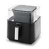 GreenPan Clearview Extra Large 7QT Air Fryer, 360° Clear Window, PFAS-Free Ceramic Nonstick Drawer and Tray