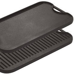 Lodge LPGI3 Cast Iron Reversible Grill/Griddle, 20-inch x 10.44-inch, Black