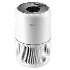 LEVOIT Core300-P Air Purifier for Home Allergies Pets Hair in Bedroom, Covers Up to 1095 ft² by 45W High Torque Motor, White