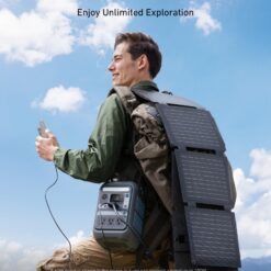 Anker SOLIX C300 Portable Power Station, Outdoor 288Wh LiFePO4 Battery, 300W (600W Surge) Solar Generator