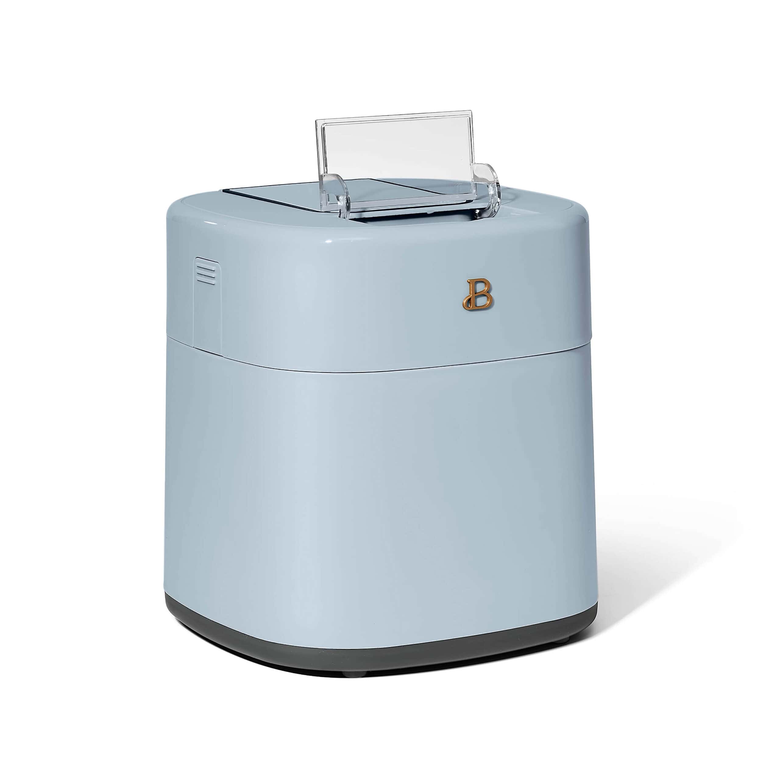 Beautiful 1.5 Qt Ice Cream Maker with Touch Activated Display, Cornflower Blue by Drew Barrymore