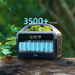 DaranEner Portable Power Station 56000mAh, 179.2Wh LiFePO4 Battery Backup w/ 2 300W (Peak 600W) AC Outlets