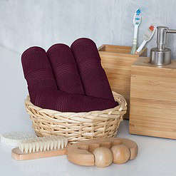 Utopia Towels 8-Piece Premium Towel Set, 2 Bath Towels, 2 Hand Towels, and 4 Wash Clothsm, Burgundy