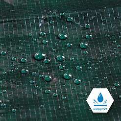 CARTMAN Finished Size 30x40 Feet Waterproof Green Tarp 8 Mil Thick, Multipurpose Protective Cover