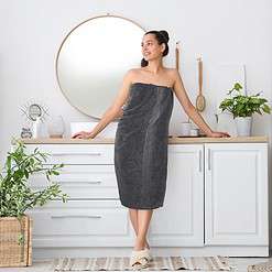 Utopia Towels Luxurious Jumbo Bath Sheet 2 Piece, Super Soft Hotel Quality Towel (35 x 70 Inches, Grey)