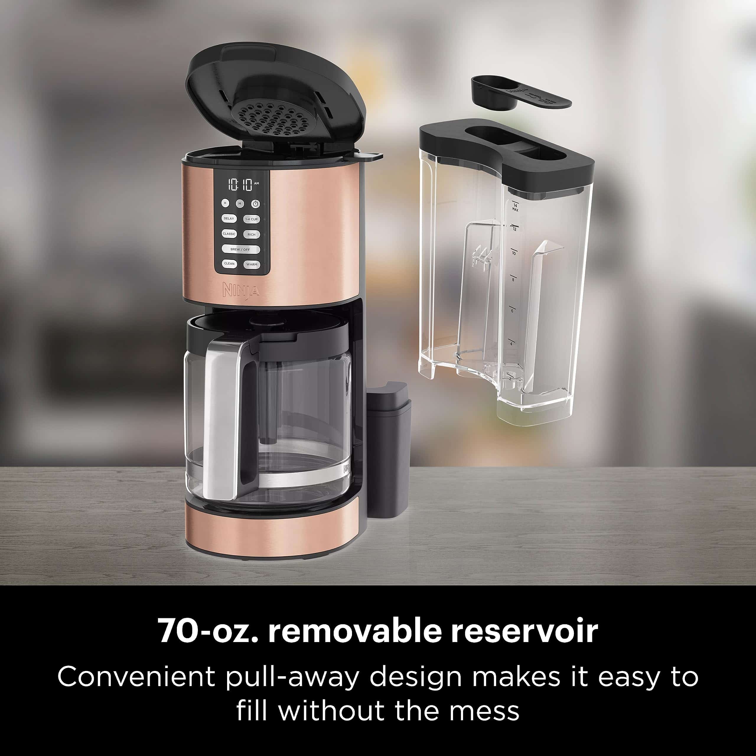 Ninja DCM201CP Programmable XL 14-Cup Coffee Maker PRO with Permanent Filter