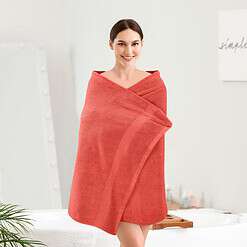 Utopia Towels 4 Pack Premium Bath Towels Set, 27 x 54 Inches, Coral