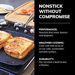Scanpan Professional 11-inch by 11-inch Griddle