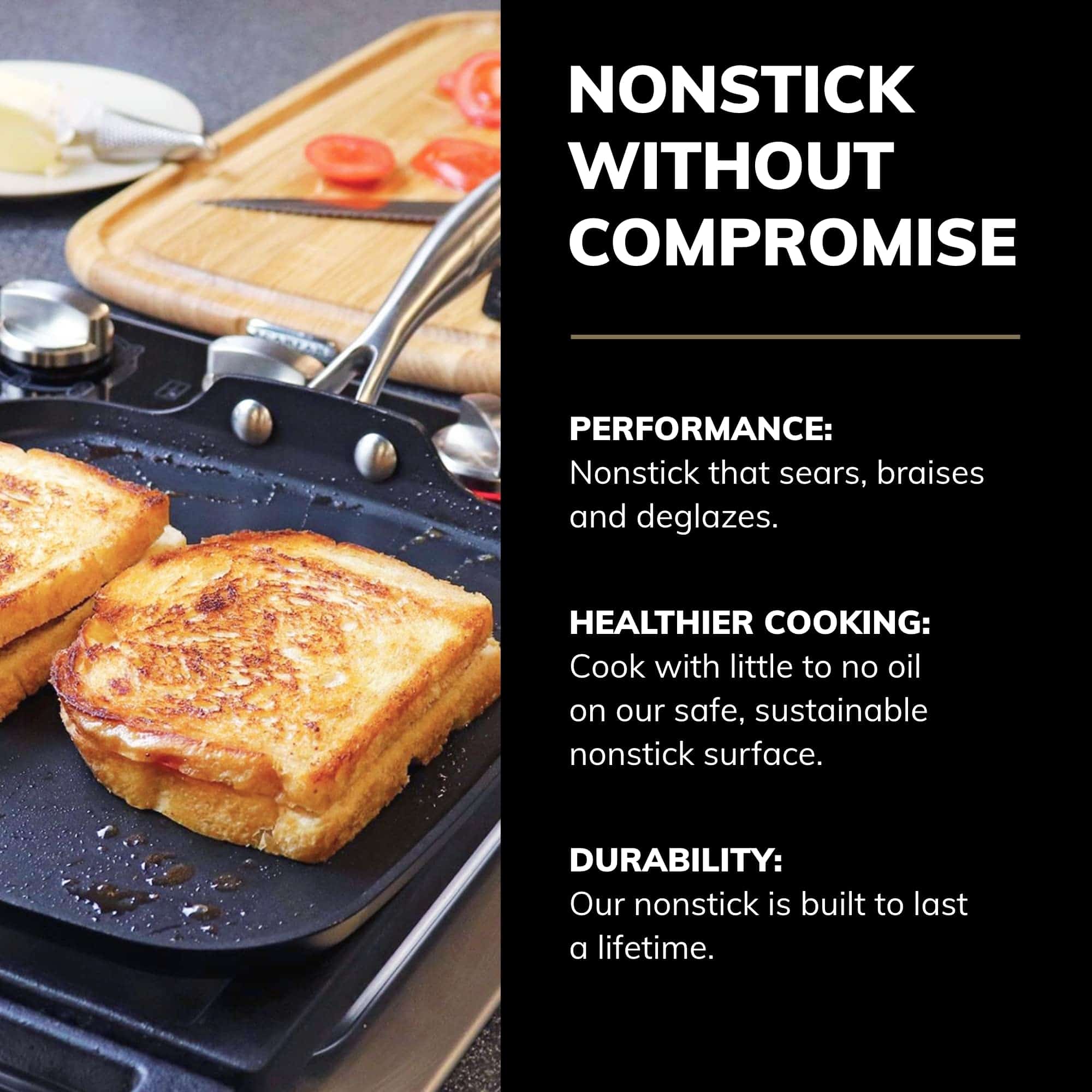 Scanpan Professional 11-inch by 11-inch Griddle